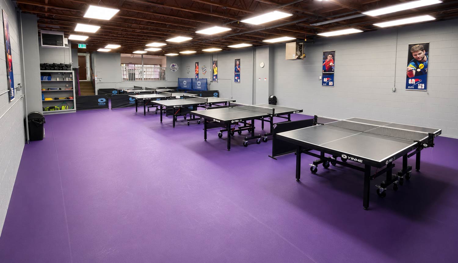 table tennis bouncy club in north vancuver